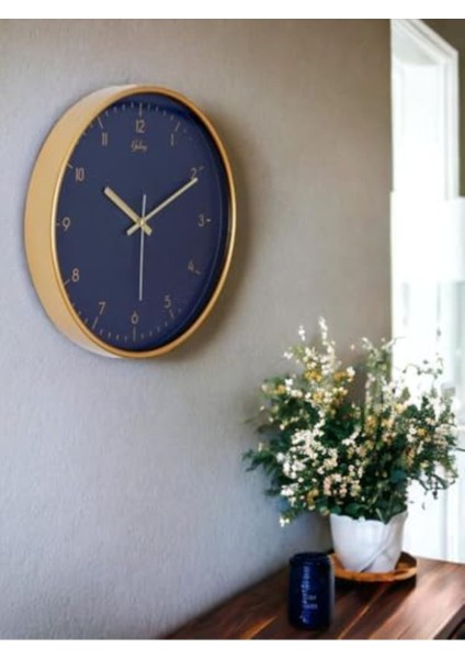 Çok Renkli Siyah Kadran 30 cm Sessiz Duvar Saati Modern Tasarım fiyatları