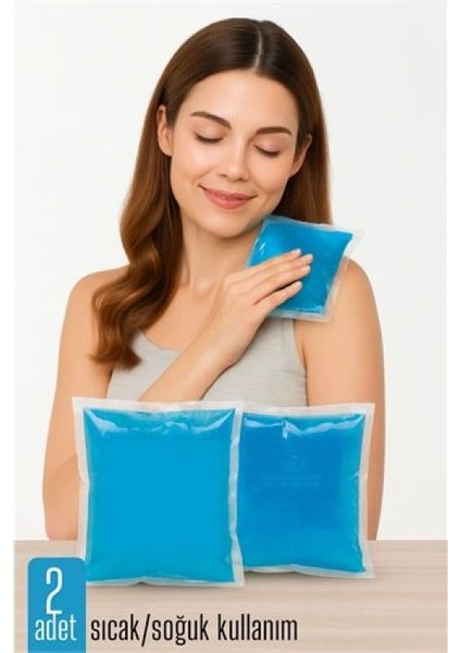 Modacar Sıcak Soğuk Kompres Jel 2 Li Paket Cold Pack Hot Pack Şişlik Önleyici, Kas Rahatlatıcı fiyatları