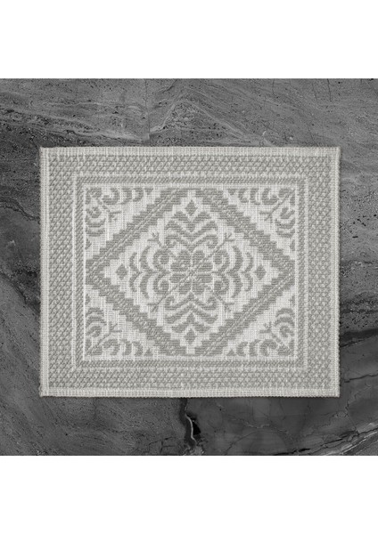 Yumuşak Bukleli 2'li Paspas Takımı, Gri Renkli, Şık ve Kullanışlı Ev Dekoru. modelleri