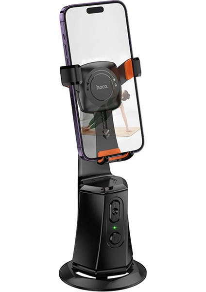 Hoco. K26 Otomatik Yüz Takipli Tripodlu Akıllı Selfie Gimbal - Siyah fiyatları