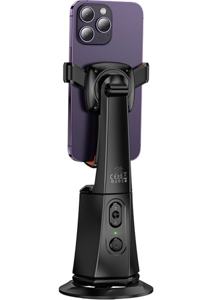 Hoco. K26 Otomatik Yüz Takipli Tripodlu Akıllı Selfie Gimbal - Siyah indirimleri