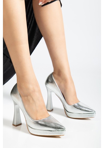 Suins Valen Kadın Platform Topuklu Stiletto Ayakkabı modelleri