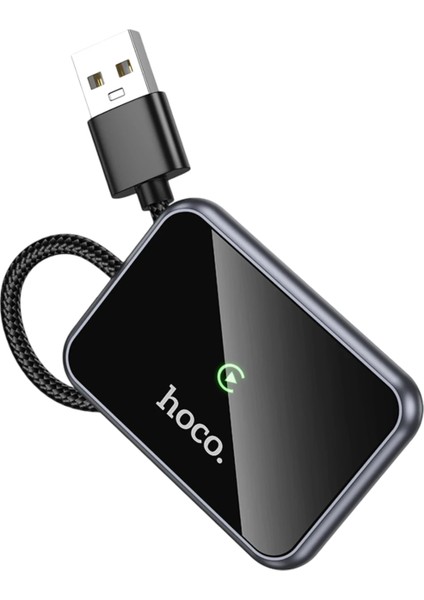 Hoco. Hu1 Way 2in1 Type-C To USB Dönüştürücülü Kablosuz Carplay Adaptör - Siyah modelleri