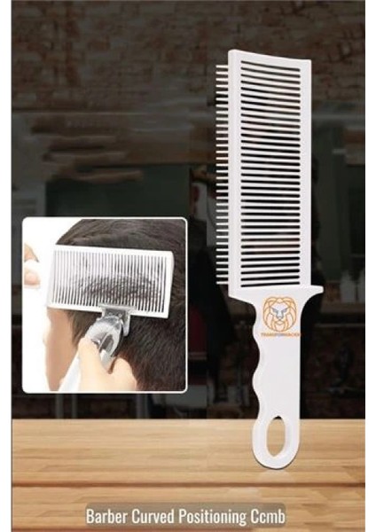 Modacar Kuaför Berber Kavisli Kontur Kesim Yardmcı Tarak