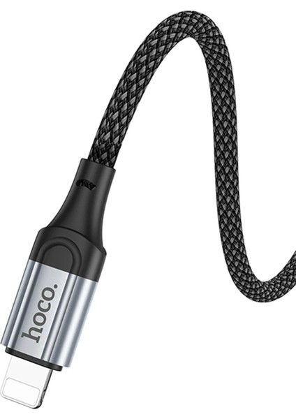 Hoco. UPA26 1m Hasırlı Lightning To Aux Kablo - Siyah modelleri