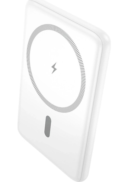 Hoco. J140A Tony 5.000 Mah Pd 20W Ultra Ince Magsafe Powerbank - Beyaz modelleri