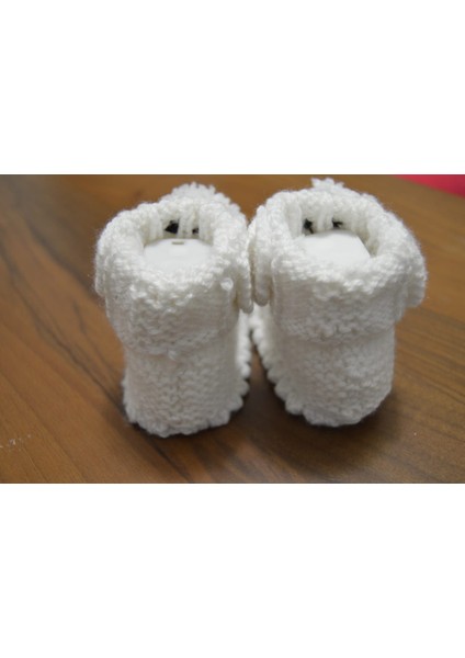 Beyaz Köpek Desenli Bebek Patik fırsatları