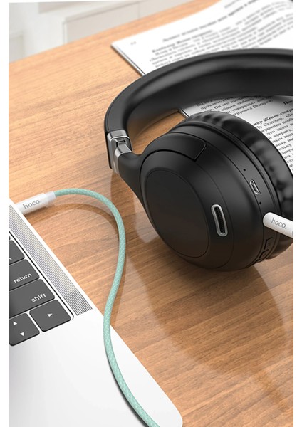 Hoco. UPA19 2m Hasırlı 3.5mm Aux Kablo - Siyah fiyatları