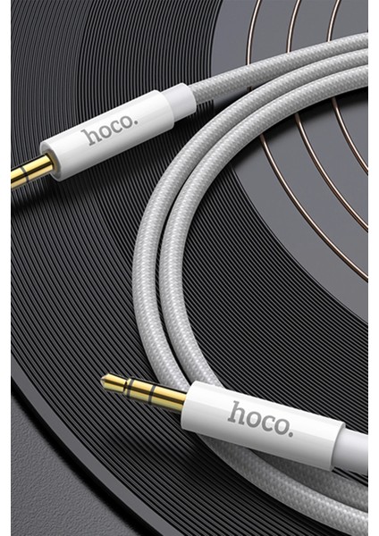 Hoco. UPA19 2m Hasırlı 3.5mm Aux Kablo - Siyah modelleri