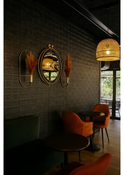 Bej Tınattı Gold Türk Rakamlı Duvar Saati ve Çiçeklik Seti indirimleri