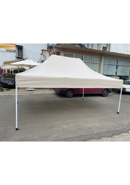 3x4,50 Katlanır Çardak Su Geçirmez Kumaş Beyaz fiyatları