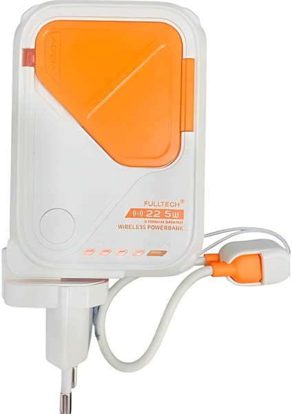 FP18 - 10000MAH Magsafe Uyumlu Type-C USB Girişli Katlanabilir Standlı Powerbank fiyatları
