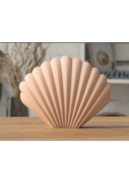 Shell 3D Modern Tarz Boyanabilir Plastik Vazo modelleri