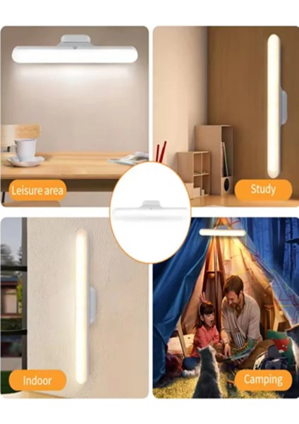 Şarjlı Mıknatıslı Yapışkanlı Kablosuz LED Spot, 3 Renkli, Mutfak Tezgah Altı Aydınlatma fiyatları