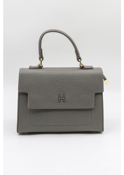 Özel Seri Ithal Kadın El ve Çapraz Çanta Kb 26760 - Gri