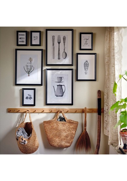 Knoppäng Siyah Çerçeve Siyah 13 x 18 cm fırsatları