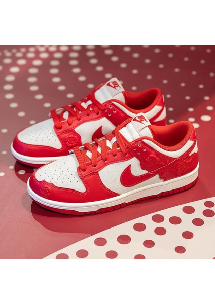Dunk Low ''embossed Rose Details'' Kadın Deri Spor Ayakkabı - HF1986-100