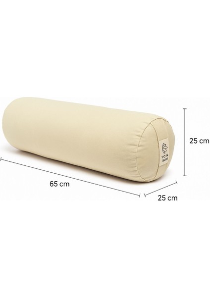 Silindir Yoga Minderi (Bolster) – Meditasyon ve Yoga Destek Yastığı