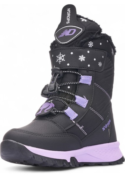 Kız Çocuk Kürklü Su Geçirmez Kışlık Kaymaz Taban Bot fiyatları