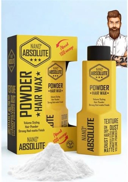 Nano Pudra Wax Absolute Professional Saç Şekillendirici fiyatları
