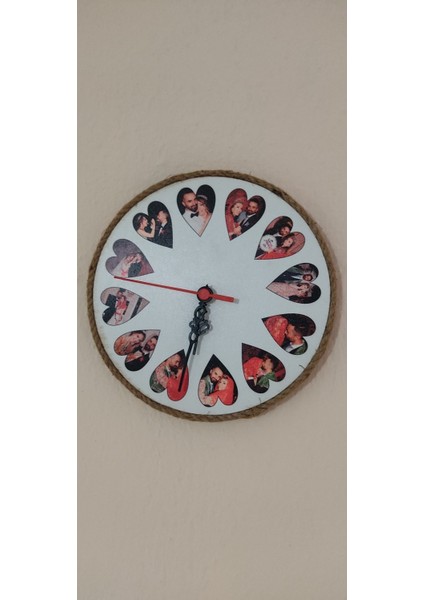 Çok Renkli Yuvarlak Saat, 20,5 cm Çaplı, Şık ve Dayanıklı Tasarım fiyatları