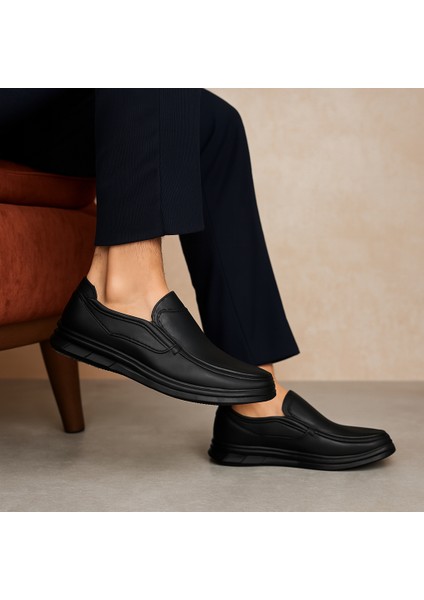 GR0402 Hakiki Deri Hafif Poli Taban Rahat Günlük Ayak Sağlığına Uygun Erkek Ayakkabı fiyatları