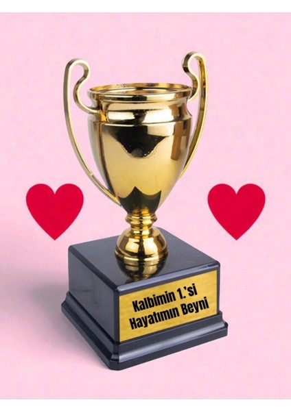 Beyin 23 cm Hediyelik - Kişiselleştirilmiş Hediye, Yaratıcı Doğum Günü Hediyesi, Isme Özel Hediye