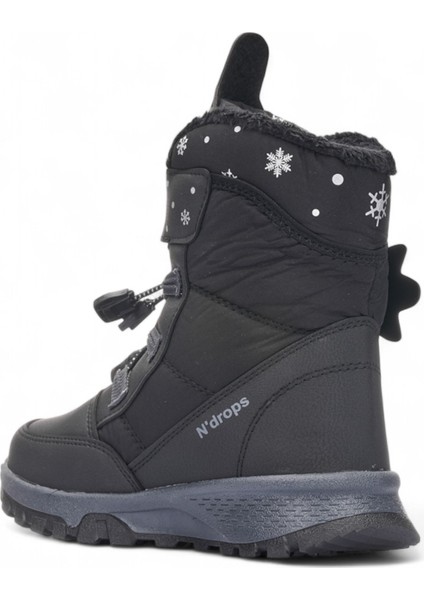 Kız Çocuk Kürklü Su Geçirmez Kışlık Kaymaz Taban Bot modelleri