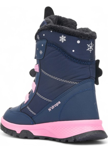 Kız Çocuk Kürklü Su Geçirmez Kışlık Kaymaz Taban Bot indirimleri