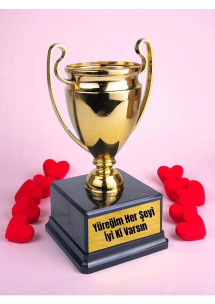 Yüreğimin Her Şeyi 23 cm Hediyelik - Erkek Arkadaşa Hediye, Erkek Için Hediye, Manitaya Hediye