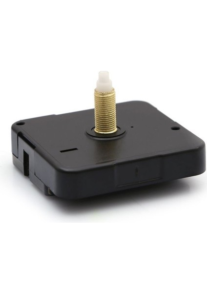 Sessiz Duvar Saati Mekanizması, Askısız, 22 mm Şaft, Gümüş Renk, Ölçülere Dikkat Edin