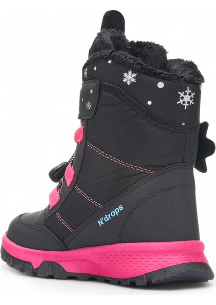 Kız Çocuk Kürklü Su Geçirmez Kışlık Kaymaz Taban Bot fiyatları