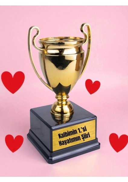 Şiir Yazılı 23 cm Hediyelik - Erkek Çocuğa Doğum Günü Hediyesi, Baba Hediye, Arkadaş Hediyeleri