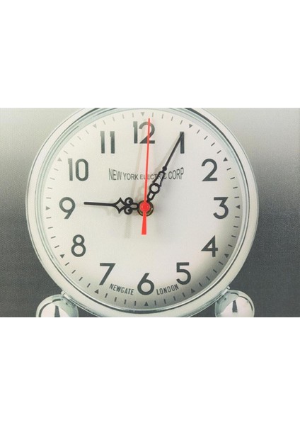 Mavi ve Gri Tonlarda Şık Kanvas Resim Saat, Evinizin Dekoruna Hoş Dokunuş fiyatları