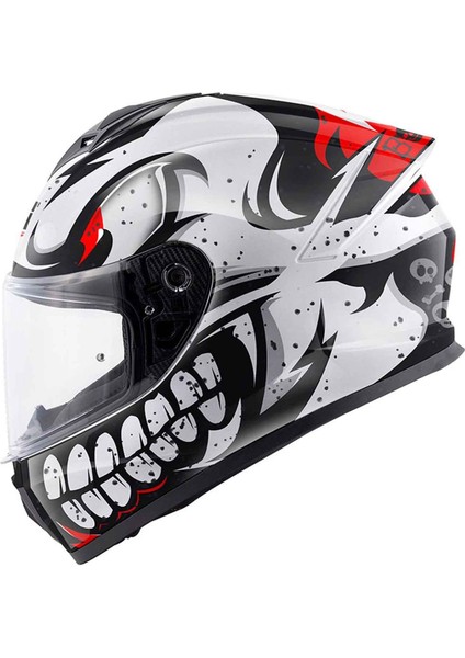 50.x Bones Kapalı Kask