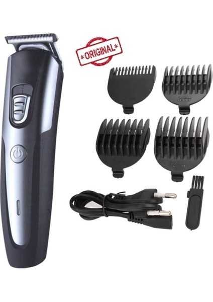 Yeni Nesil Ayarlı Profesyonel Erkek Saç Sakal Tıraş Makinesi Siyah fiyatları