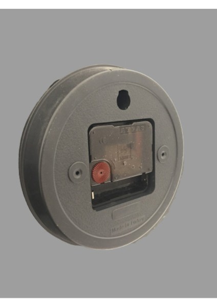 Şık Yuvarlak Dekoratif Roma Rakamlı Duvar Saati 50X50 cm Siyah Renk fırsatları