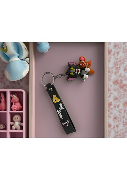 Tom ve Jery Silikon Anahtarlık & Çanta süsü fiyatları