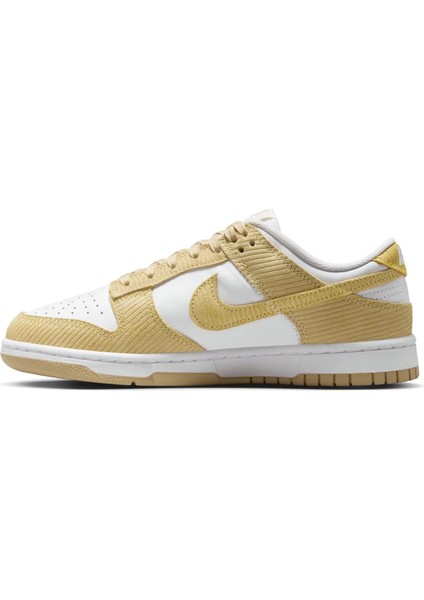 Dunk Low Sarı Kadın Deri Sneaker Ayakkabı - FN7167-700 fiyatları