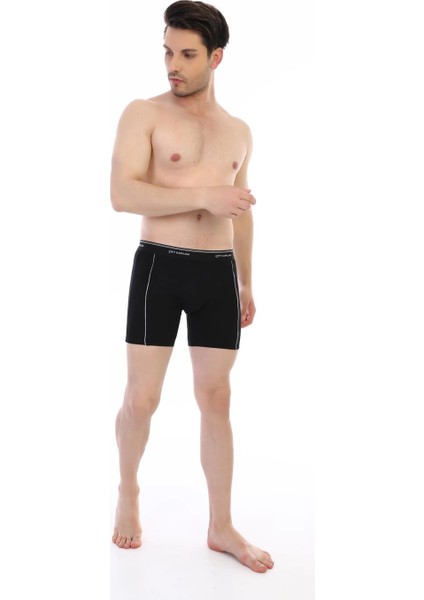 Aesco Çift Kaplan 855 Uzun Erkek Boxer