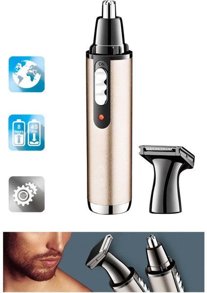 Çok Fonksiyonlu Şarjlı Kulak Burun Kıl ve Tüy Temizleme, Kesme ve Bakım Cihazı fiyatları