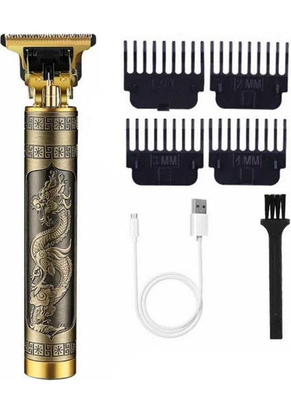 Şarjlı Çok Fonksiyonlu Profesyonel Traş Makinası, Güçlü ve Şık Tasarım