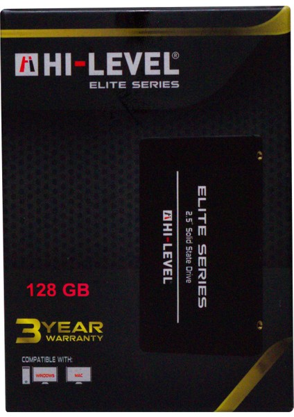 128GB Hı-Level HLV-SSD30ELT/128G 2,5&quot; 560-540 Mb/s