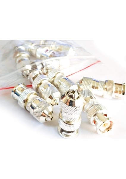 Ezcool Bnc Konnektör Vidalı 10 Lu Paket