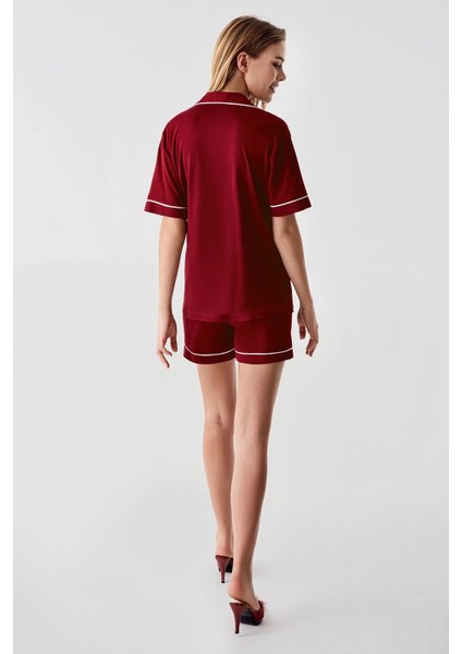 Freshness 324 Kadın 4'lü Sabahlıklı Şorlu Pijama Takımı indirimleri