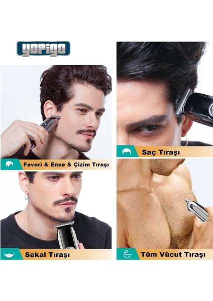 Şarjlı Çok Fonksiyonlu Tüy Kesme ve Bakım Aleti, Mavi modelleri