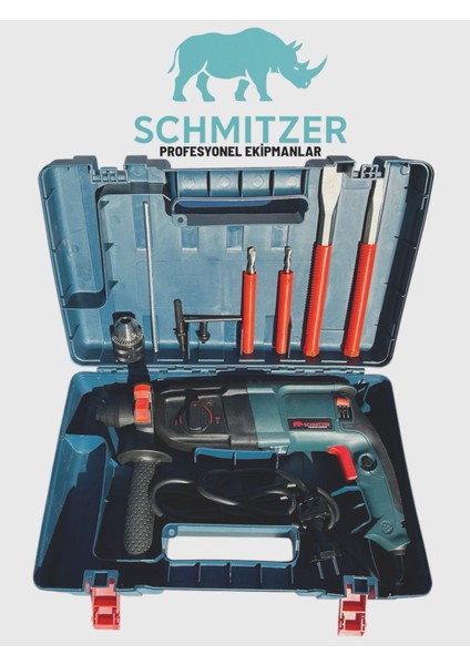 Schmıtzer 850 W (Sds Plus) Metal Şanzuman Profesyonel Darbeli Matkap Kırıcı Delici 26MM Hilti indirimleri