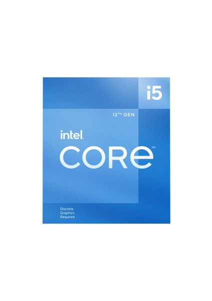Intel Core I5-12400F 2.5ghz 18MB 1700P 12.nesıl modelleri