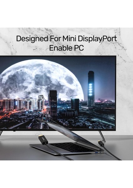 Unıtek Mını Dısplayport To HDMI Dönüştürücü 2mt 4K 30Hz (V1152A) indirimleri
