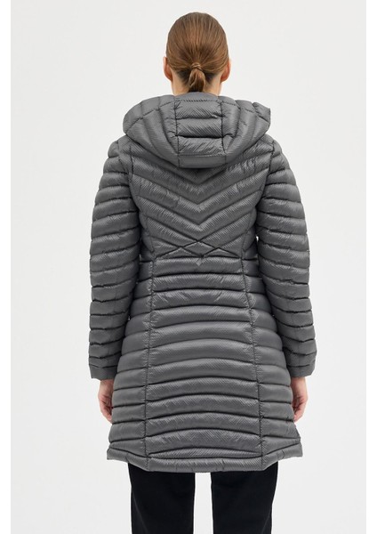 umbia Omnı Heat Termal Dar Kesim Gri Kadın Kaban fiyatları